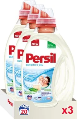 Persil® Persil Gel Sensitive - Vloeibaar Wasmiddel - Gevoelige Huid En Baby - Voordeelverpakking - 3 X 20 Wasbeurten -Huishoudelijke Artikelen Winkel 775x1200 1