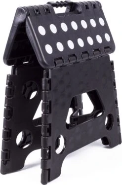 Opvouwbare Kruk - Keukentrap - Zwart -Huishoudelijke Artikelen Winkel 791x1200 1