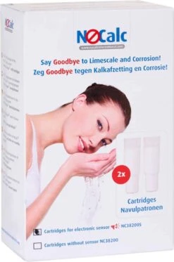 NoCalc Navulpatronen - 2 Stuks - Gebruik I.c.m. Electronic Sensor - Waterontharder - Waterontkalker -Huishoudelijke Artikelen Winkel 794x1200