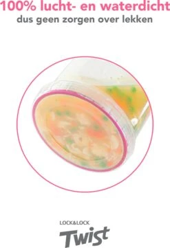 Lock&Lock Voorraadbussen - Vershoudbakjes - Bewaardozen Voedsel - Sausbakjes Met Deksel - Dressing Bakje - Kruidenpotjes - Babyvoeding Bewaarbakjes - 150 Ml - Rond - Luchtdicht - BPA Vrij - Set Van 6 Stuks -Huishoudelijke Artikelen Winkel 820x1200