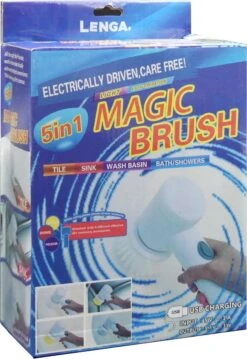 Lenga Elektrische Schoonmaakborstel - 5 In 1 Borstel - Oplaadbaar - Wasborstel - Schoonmaakmiddelen - Schrobborstels -Huishoudelijke Artikelen Winkel 825x1200