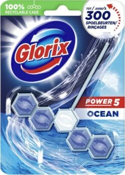 Glorix Power 5 Toiletblokken - Ocean - 9 Stuks - Halfjaarbox - Voordeelverpakking -Huishoudelijke Artikelen Winkel 861x1200 2