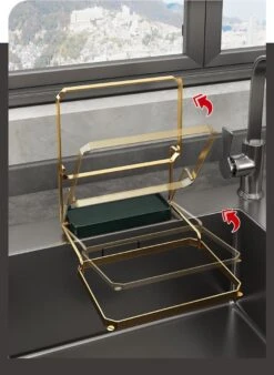 Merkloos Gootsteen Organizer - Gootsteen Afval Netje - Gootsteenontstopper -Gootsteen Zeef Netto- Sink Filter Rack Anti-Blokkeren Wegwerp-Fijne Mesh Filter Aanrecht Zeef Mesh Tas Voor Keuken- Spoelbak - Incl. 50 Netjes -Huishoudelijke Artikelen Winkel 876x1200 2