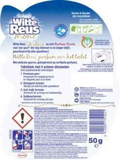 Witte Reus DeLuxe Toiletblok - Delicate Magnolia - WC Blokjes Voordeelverpakking - 10 Stuks -Huishoudelijke Artikelen Winkel 897x1200