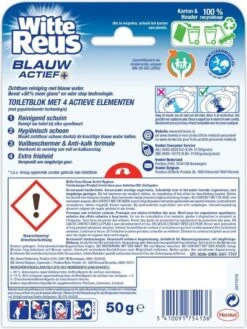 Witte Reus Blauw Actief Toiletblok - Hygiene - WC Blokjes Voordeelverpakking - 10 Stuks -Huishoudelijke Artikelen Winkel 900x1200 4