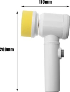 V&P Magic Brush - Elektrische Multifunctionele Schoonmaakborstel - 3 Opzetstukken - Wasborstel - Poetsmachine - Schrobborstel - Handborstel - Werkborstel - Schrobber - Boorborstel - Schoonmaakmiddelen - Reinigingsborstel -Huishoudelijke Artikelen Winkel 913x1200 4