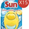 SUN® Sun Optimum Citroen Vaatwasmachine Verfrisser - 15 X 1 Stuk - Voordeelverpakking