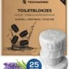Witte Toiletblokjes Voor Inbouwreservoir Voor O.a Geberit En Grohe - 25 Stuks - Met Lavendel - Vlekvrij - Stortbakblokjes -Huishoudelijke Artikelen Winkel 965x1200